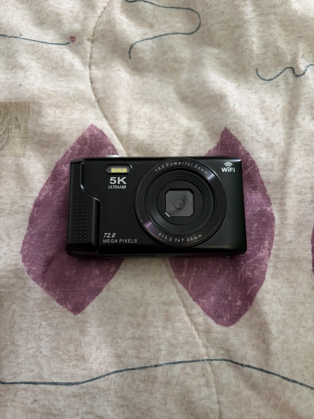5K Ultra HD Digital Camera with 16X Zoom