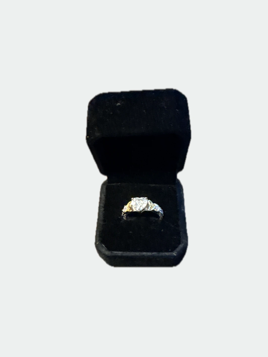 Heart Shaped Diamond Ring