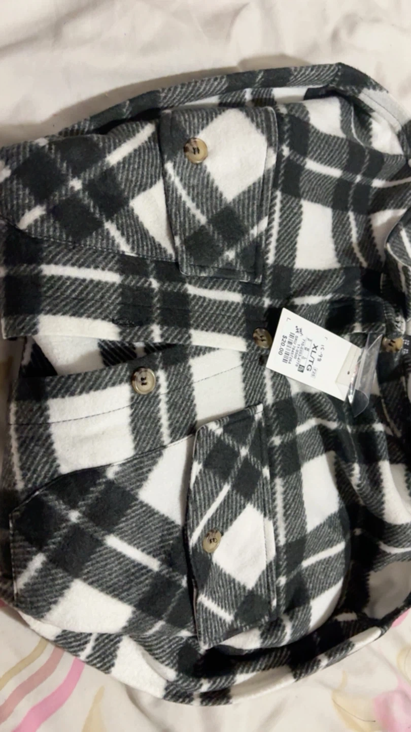 Streetwear Society Plaid Shacket - photo 3