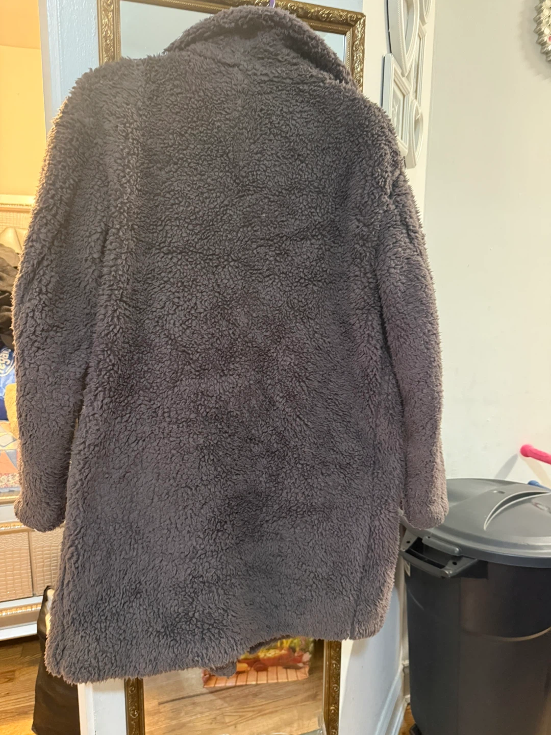 Uniqlo Faux Fur Fleece Coat Size XS - photo 5