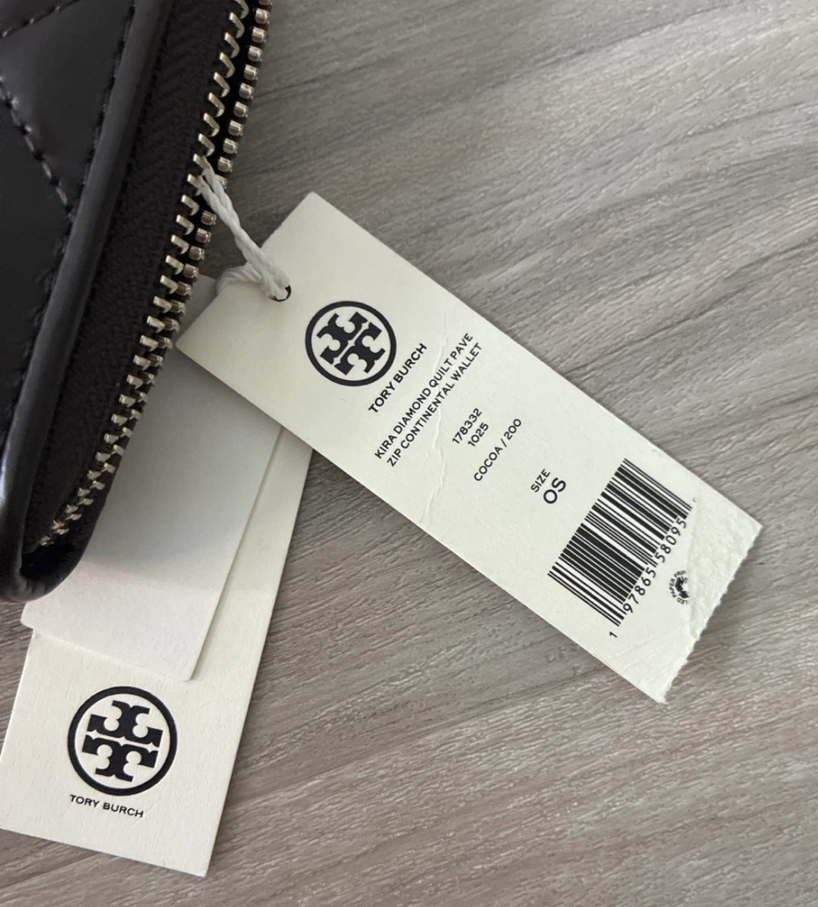 Brand new! Tory Burch Kira Diamond Wallet - photo 5