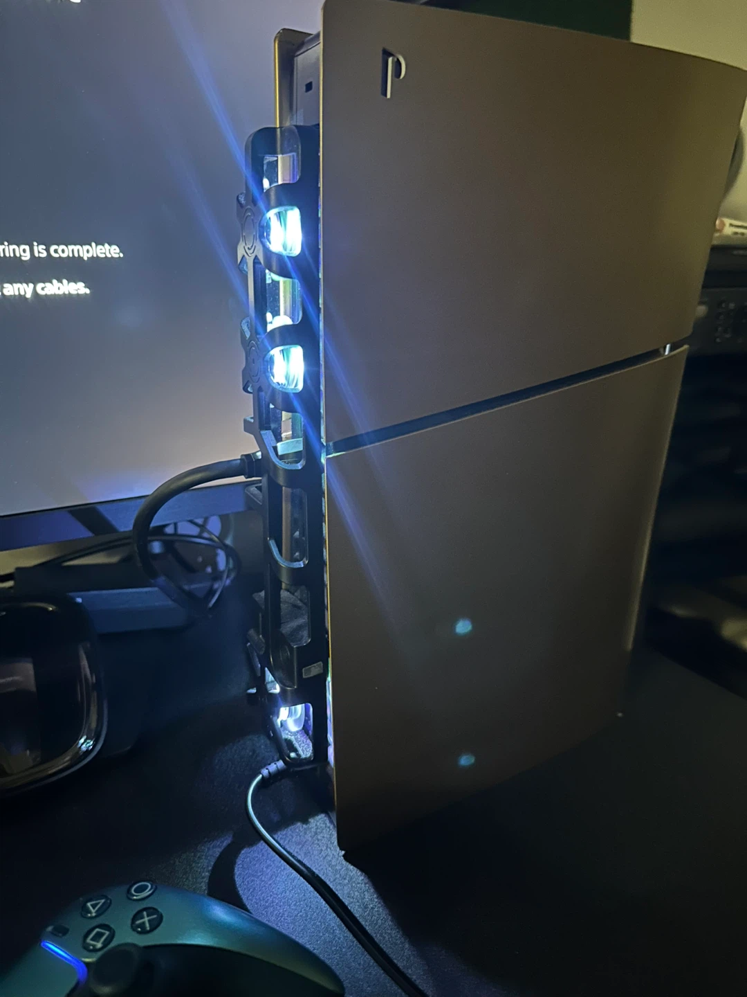 PlayStation 5 Console with Custom Gold Disc Edition - photo 3