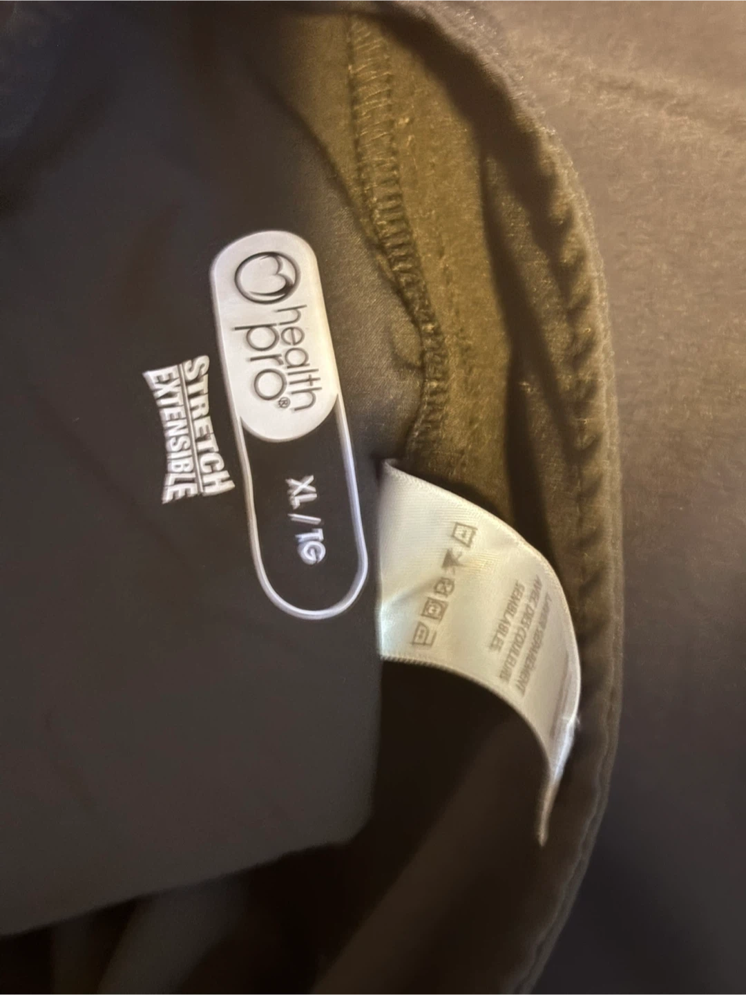 Health Pro Black Stretch Pants XL - photo 2