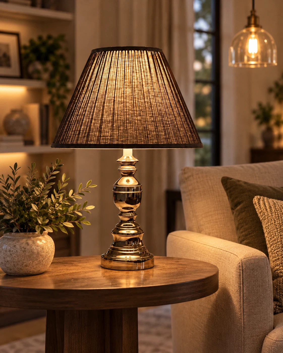 Elegant Vintage-Style Table Lamp