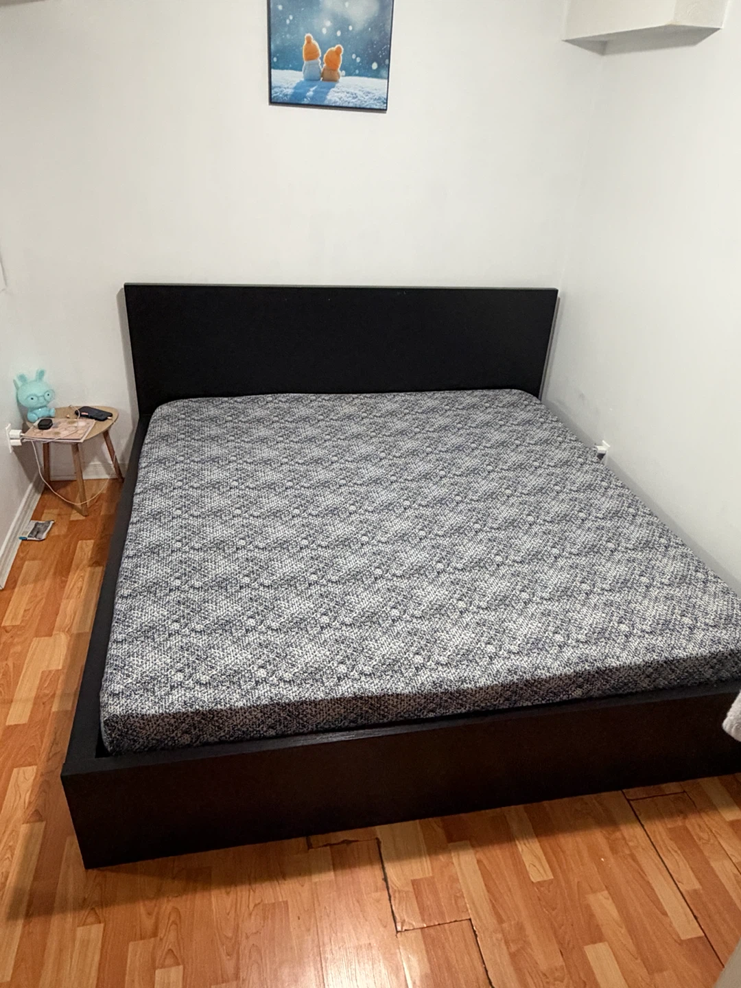 Black Double Bed Frame - photo 2