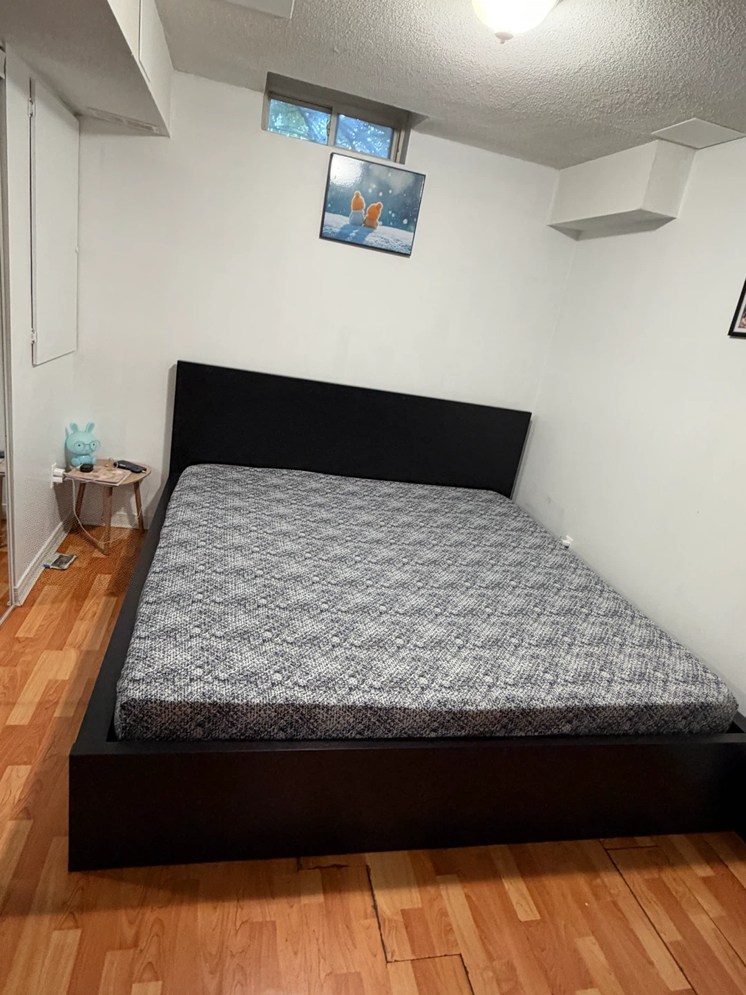 Black Double Bed Frame - photo 4