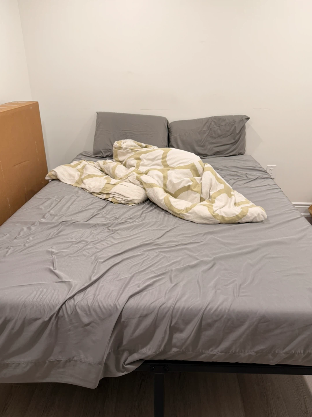 Black Metal Bed Frame - photo 2