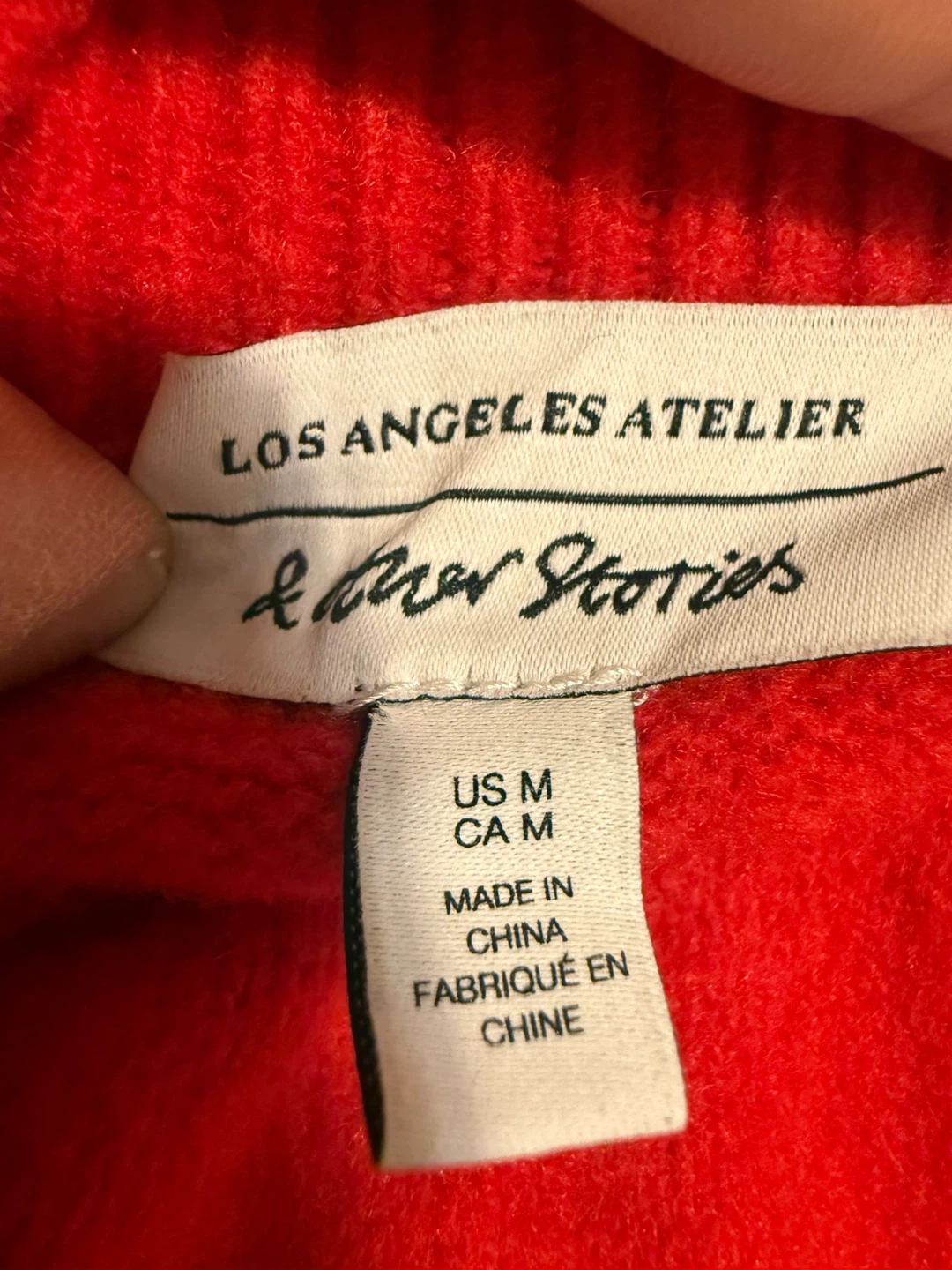 Red Mock Neck Sweater dresses - photo 3