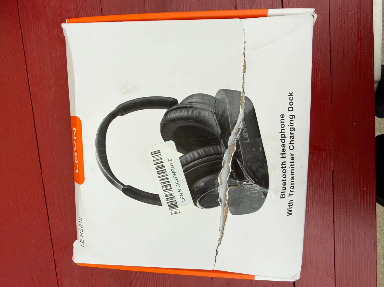 LEVN LE-HS018 Bluetooth Headphones with Charging Dock