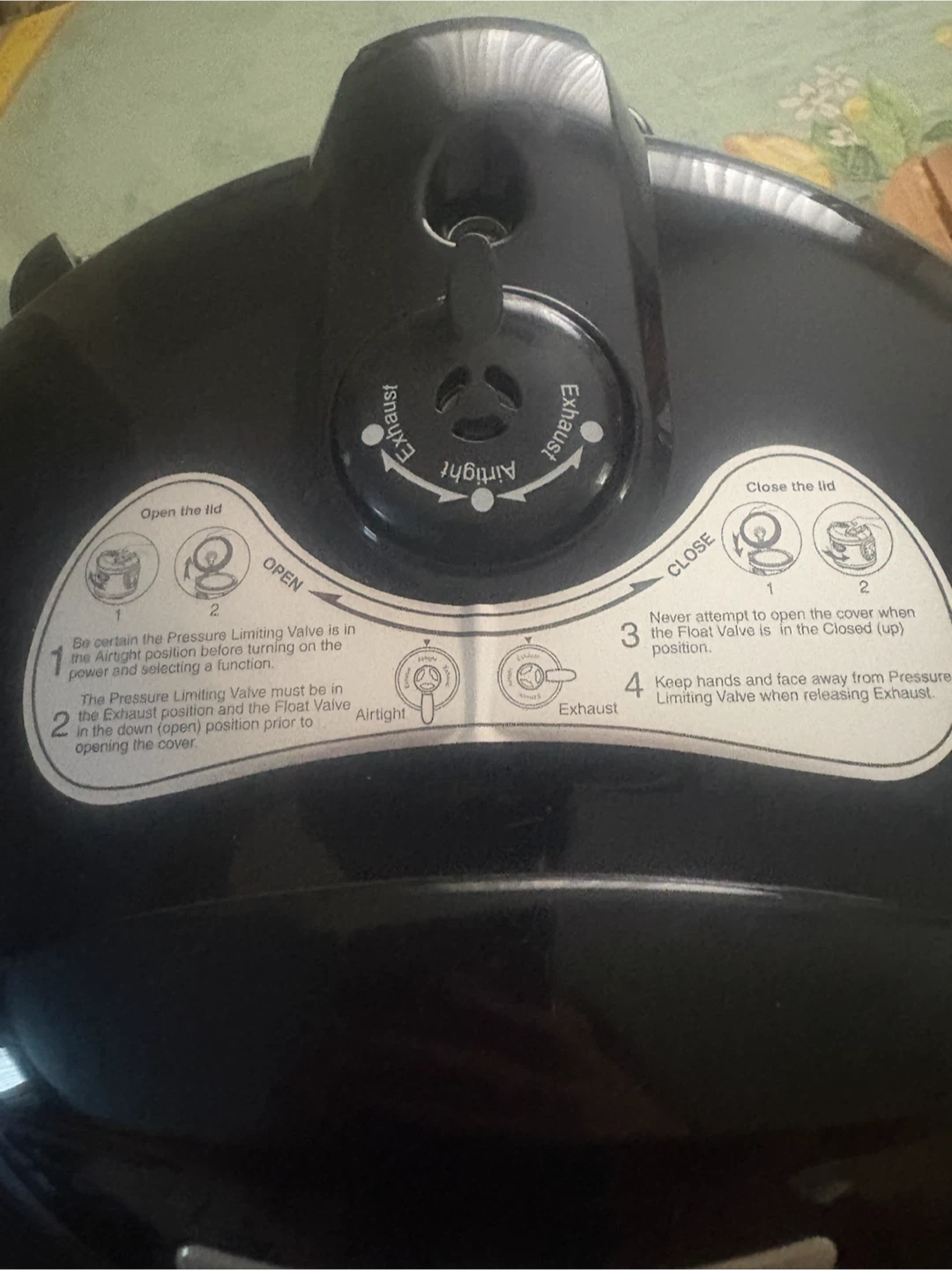 Chefman 6 Quart Electric Pressure Cooker (Never used) - photo 2