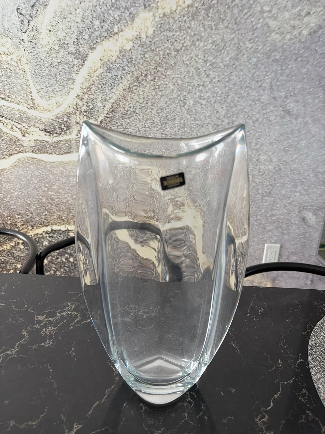 Crystalite Bohemia Glass Vase