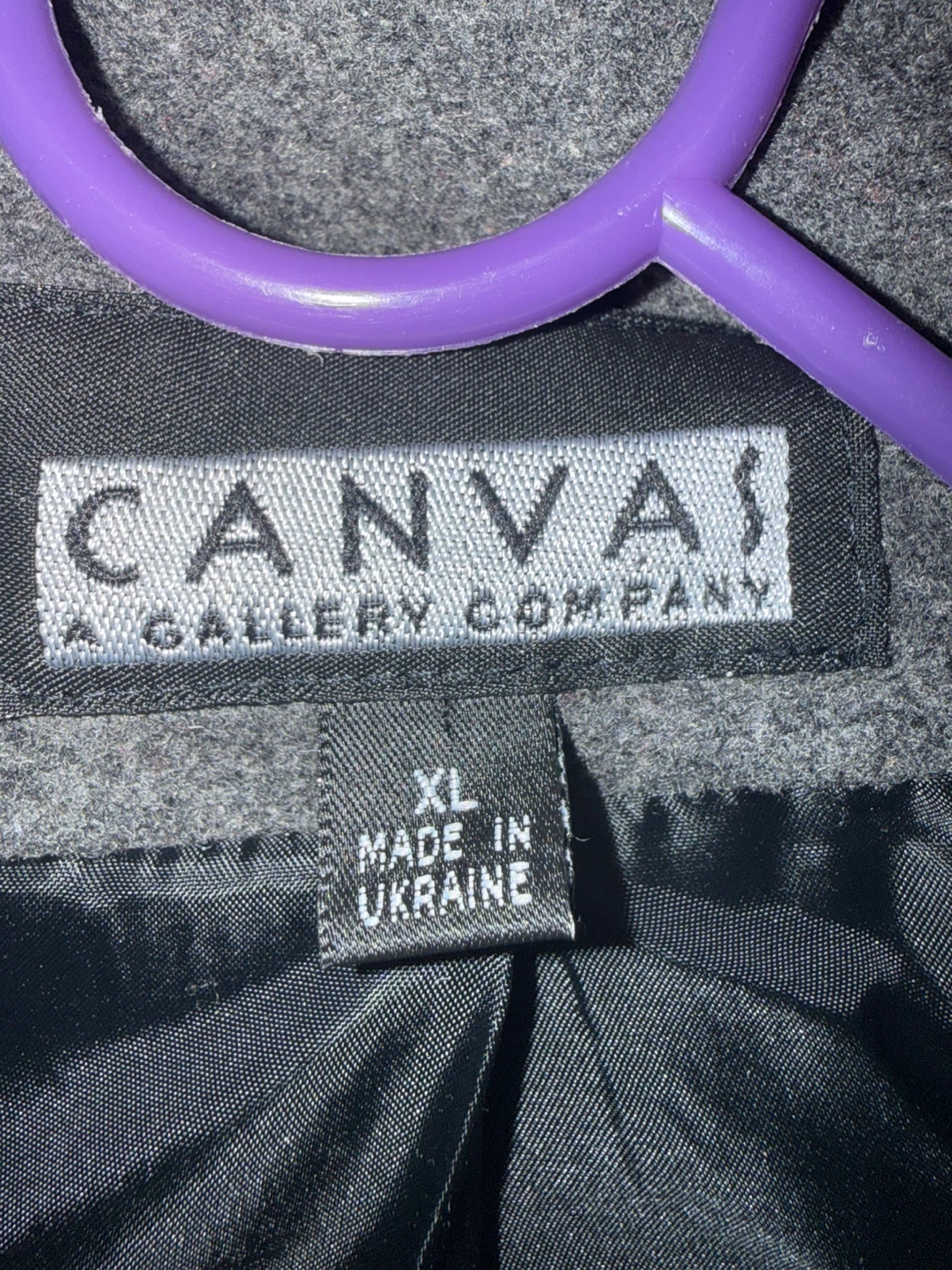 Canvas A Gallery Company Black Coat - photo 2
