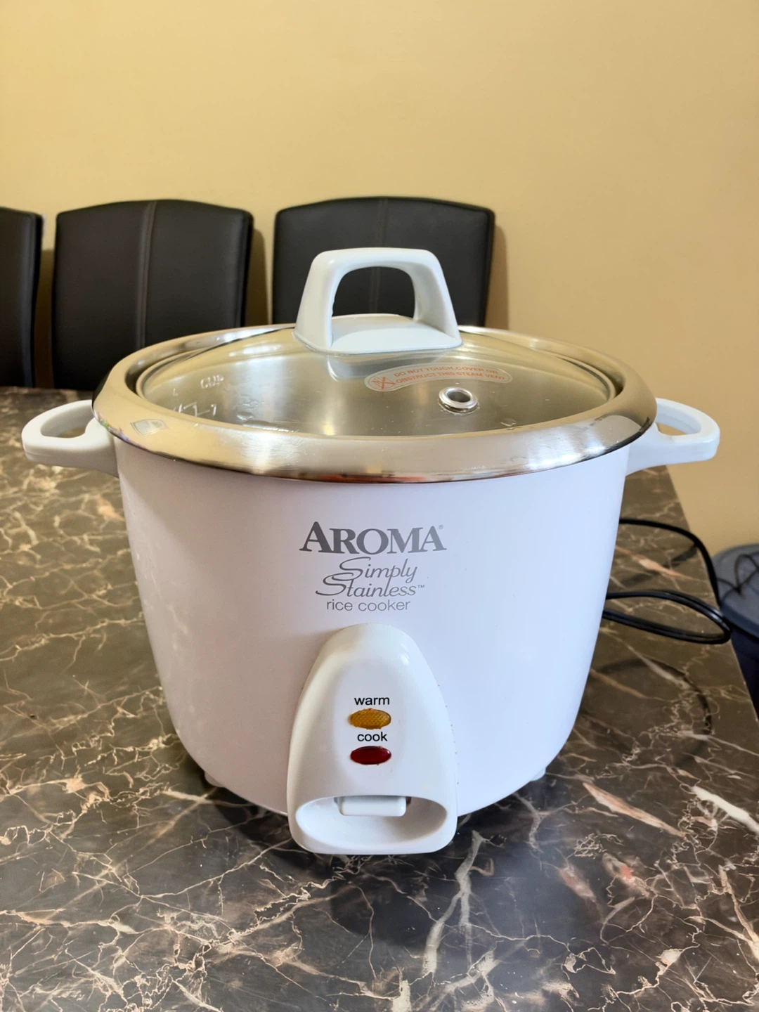 Aroma 14-cup Stainless Rice Cooker