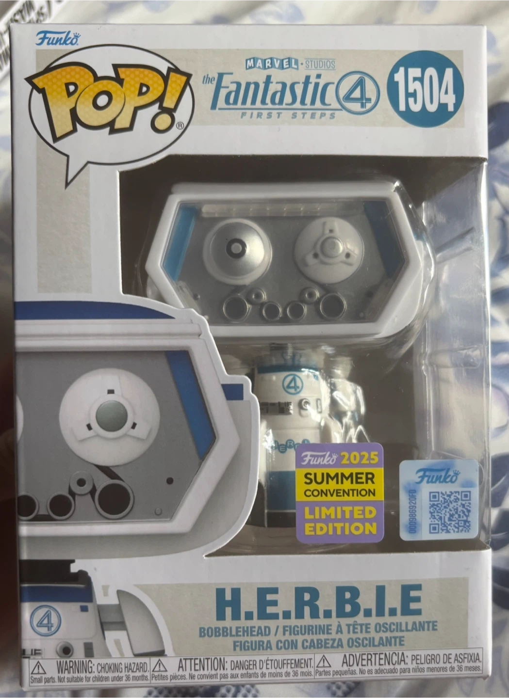 Funko Pop Fantastic Four H.E.R.B.I.E. 1504