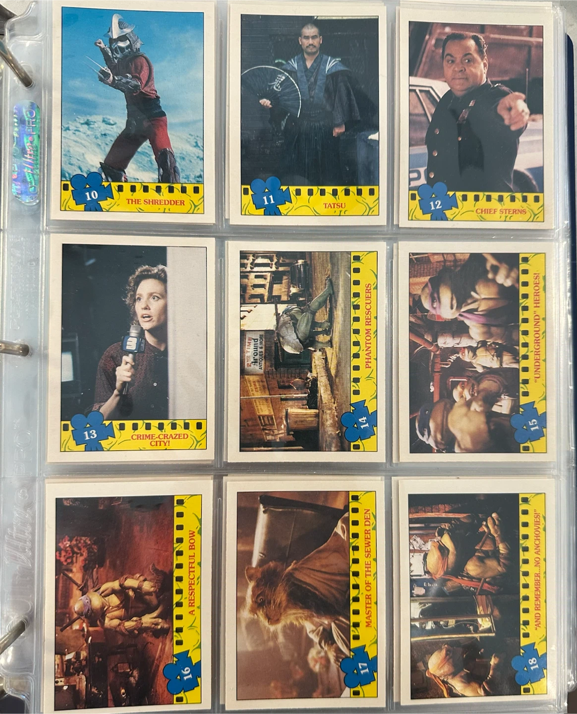 Teenage Mutant Ninja Turtles 1990 Movie Trading Cards - photo 2