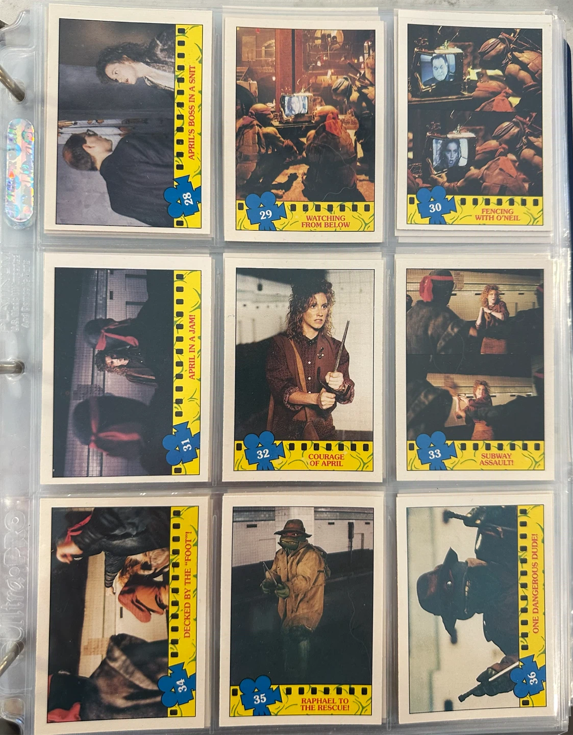 Teenage Mutant Ninja Turtles 1990 Movie Trading Cards - photo 4