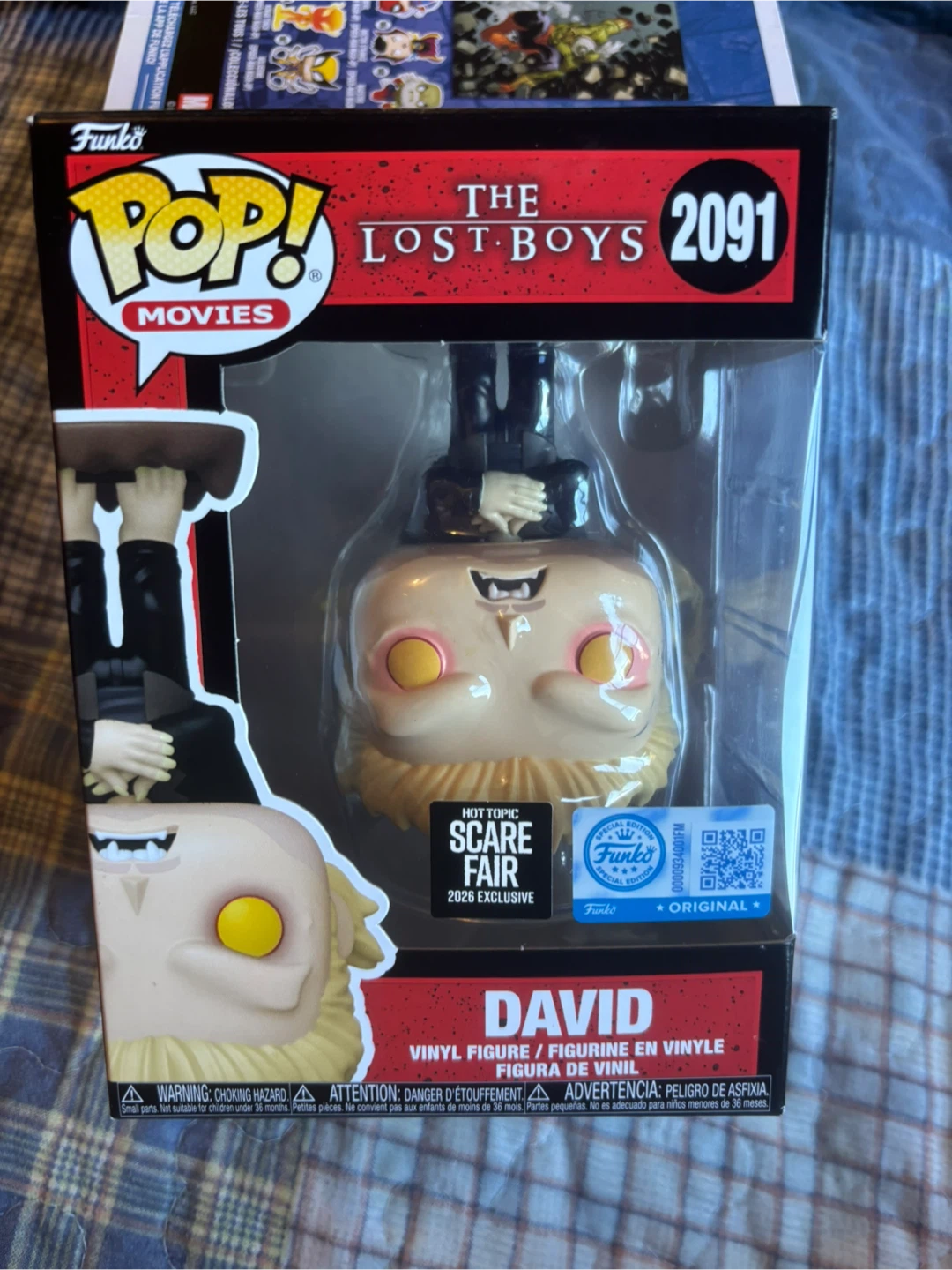 Funko Pop The Lost Boys David 2091 Exclusive