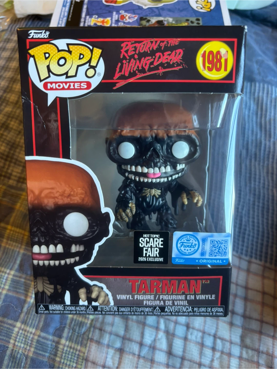 Funko Pop Movies Return of the Living Dead Tarman Figure