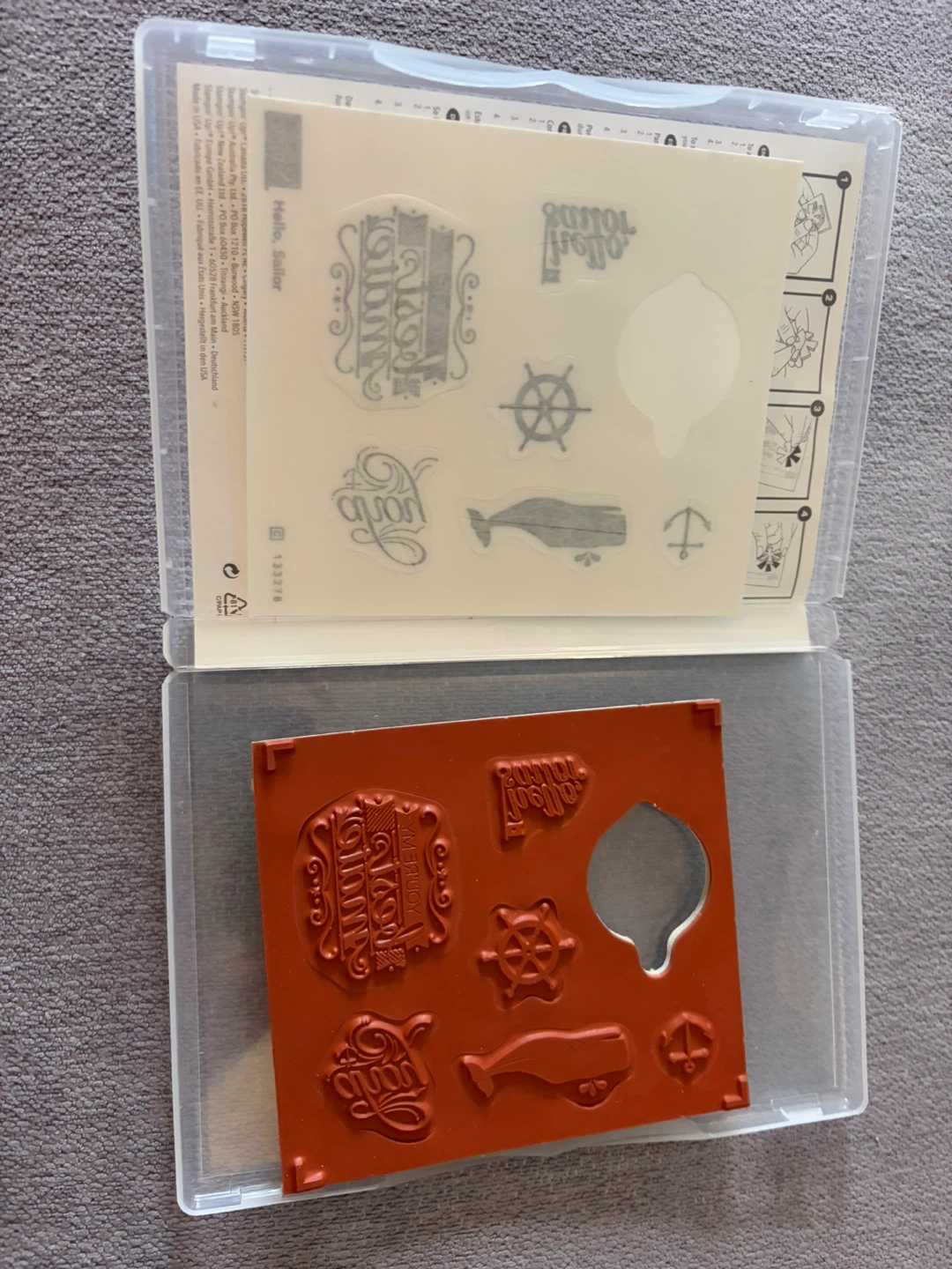Stampin' Up! Hello, Sailor Stamp Set - photo 2