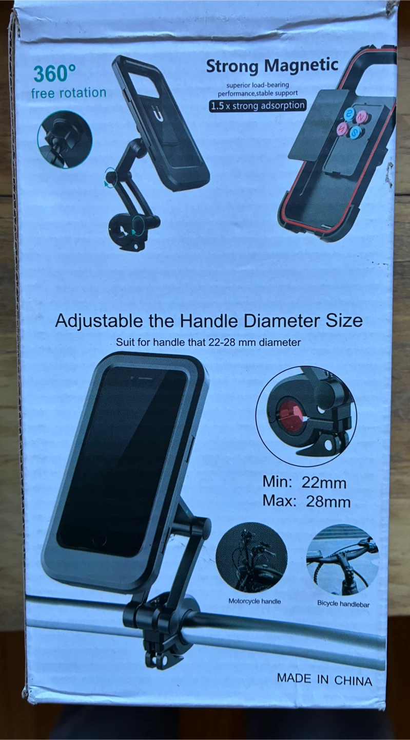 New Waterproof Phone Holder Bike / E-Bike / Motorcycle