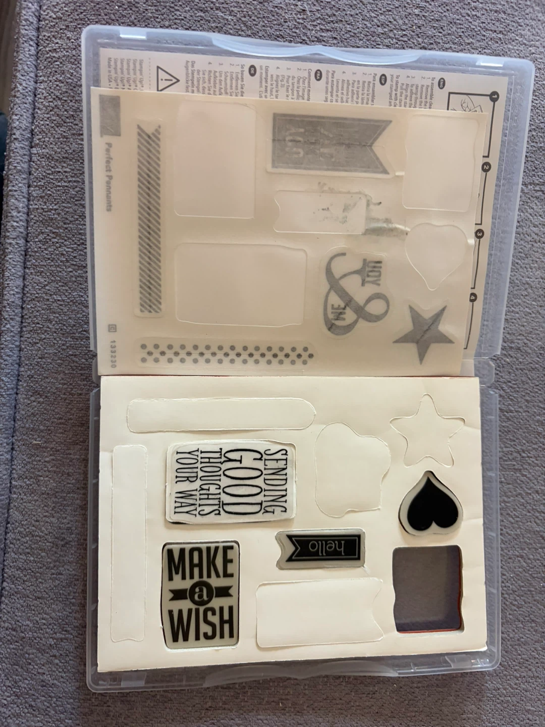Stampin' Up! Perfect Pennants stamp set - photo 2