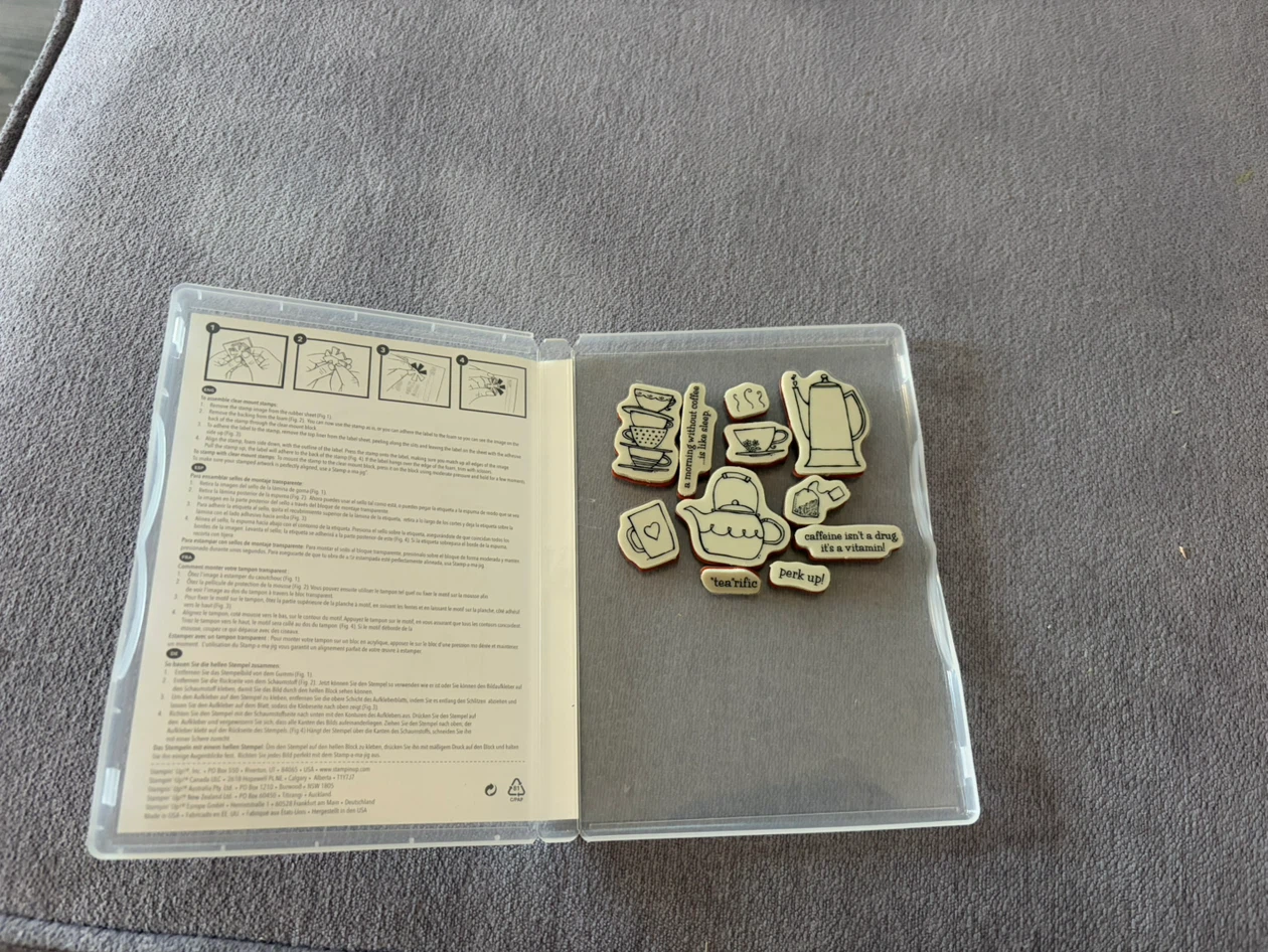 Stampin' Up! Morning Cup Rubber Stamp Set - photo 2