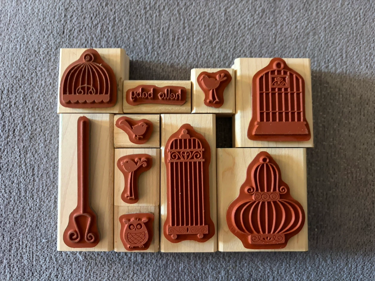 Stampin' Up! Wooden Rubber Stamp Set - photo 4