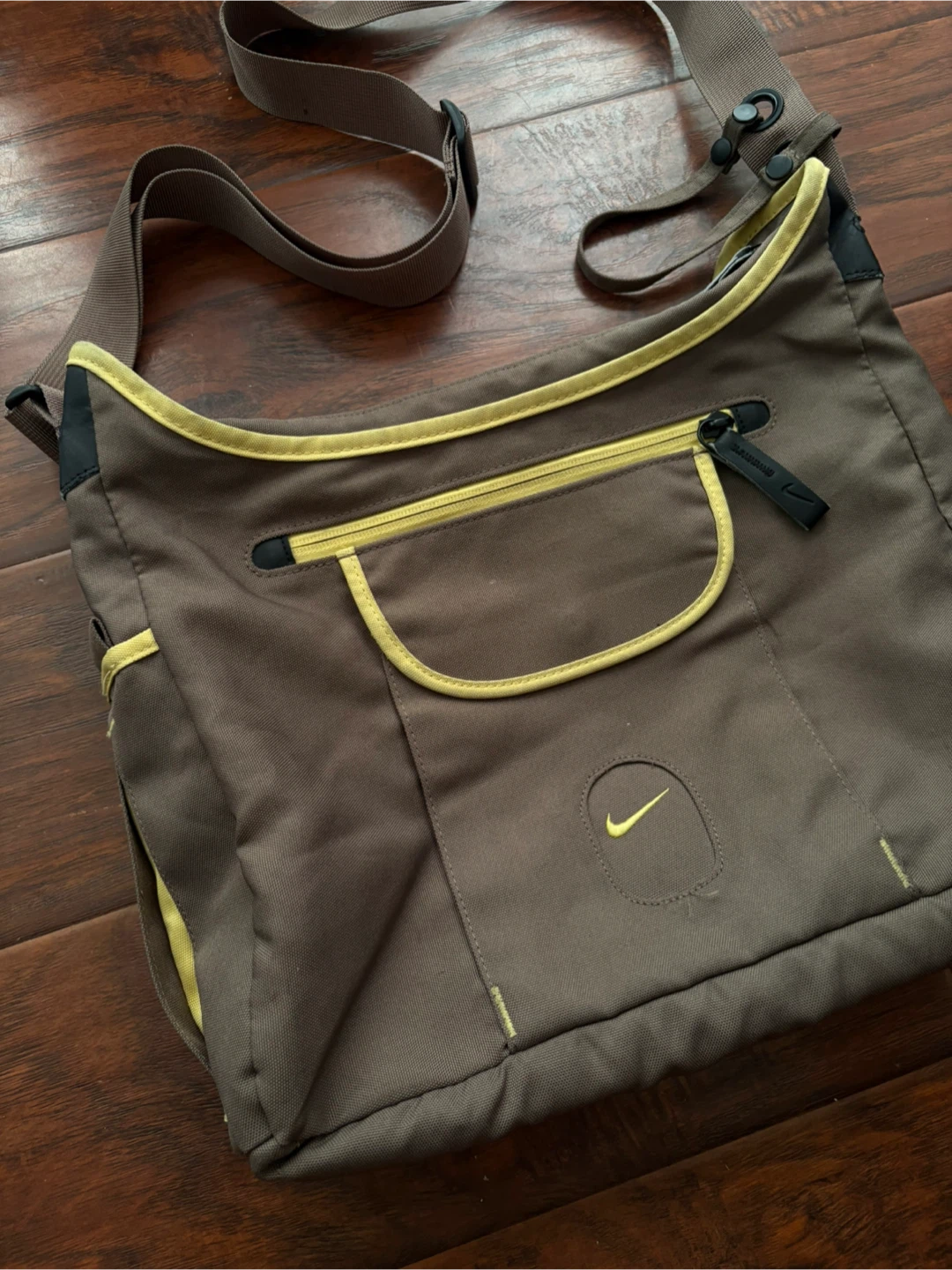 Vintage Nike y2k cordura messenger bag crossbody sling pack - photo 2