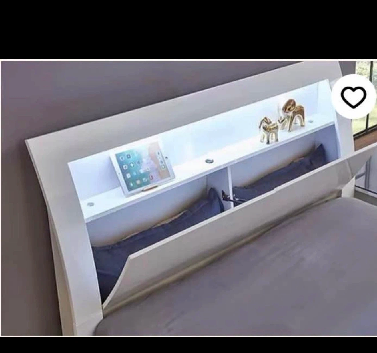King Size Modern Bed – High Gloss Lacquer (Luxury Style) - photo 2