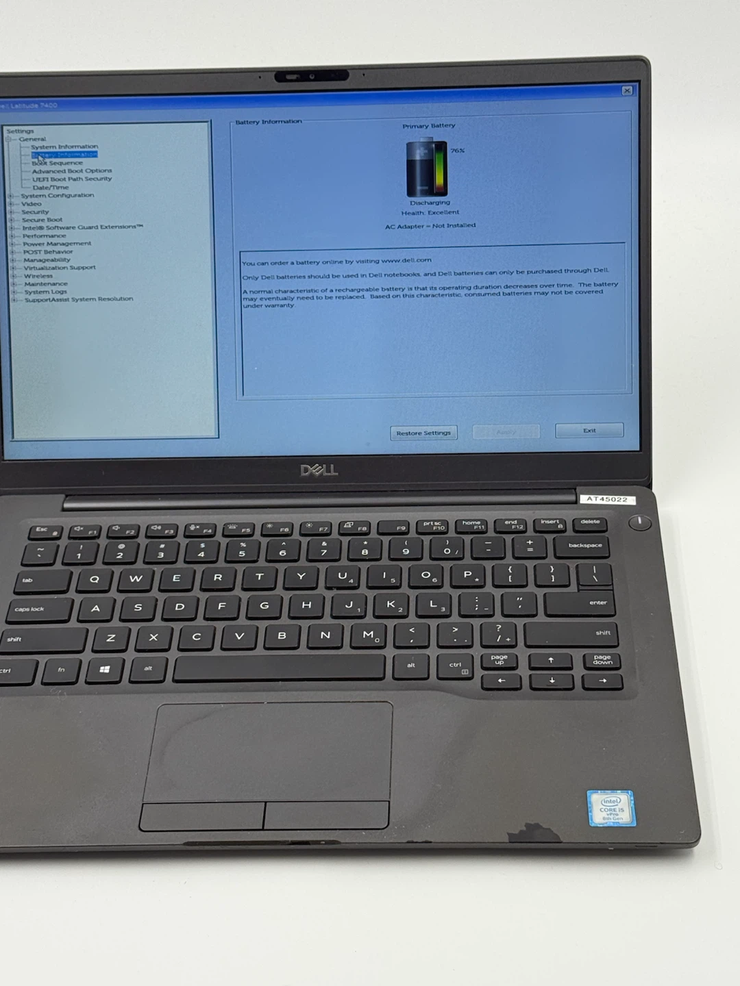 Dell Latitude 7400 i5 8th Gen 8 GB 256 SSD - photo 4