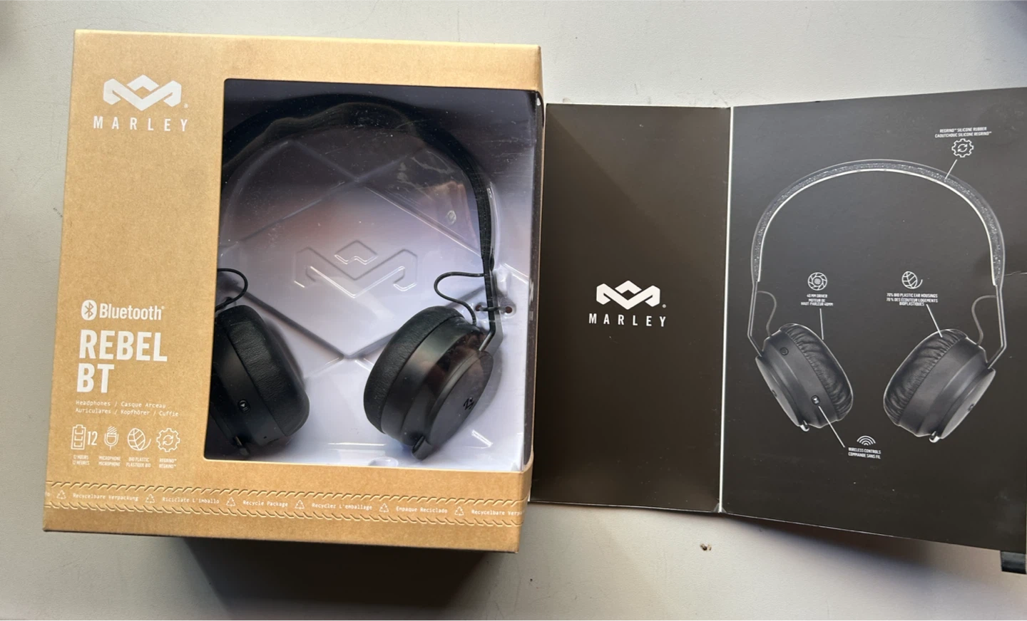 House of Marley Rebel BT Wireless Headphones - photo 2