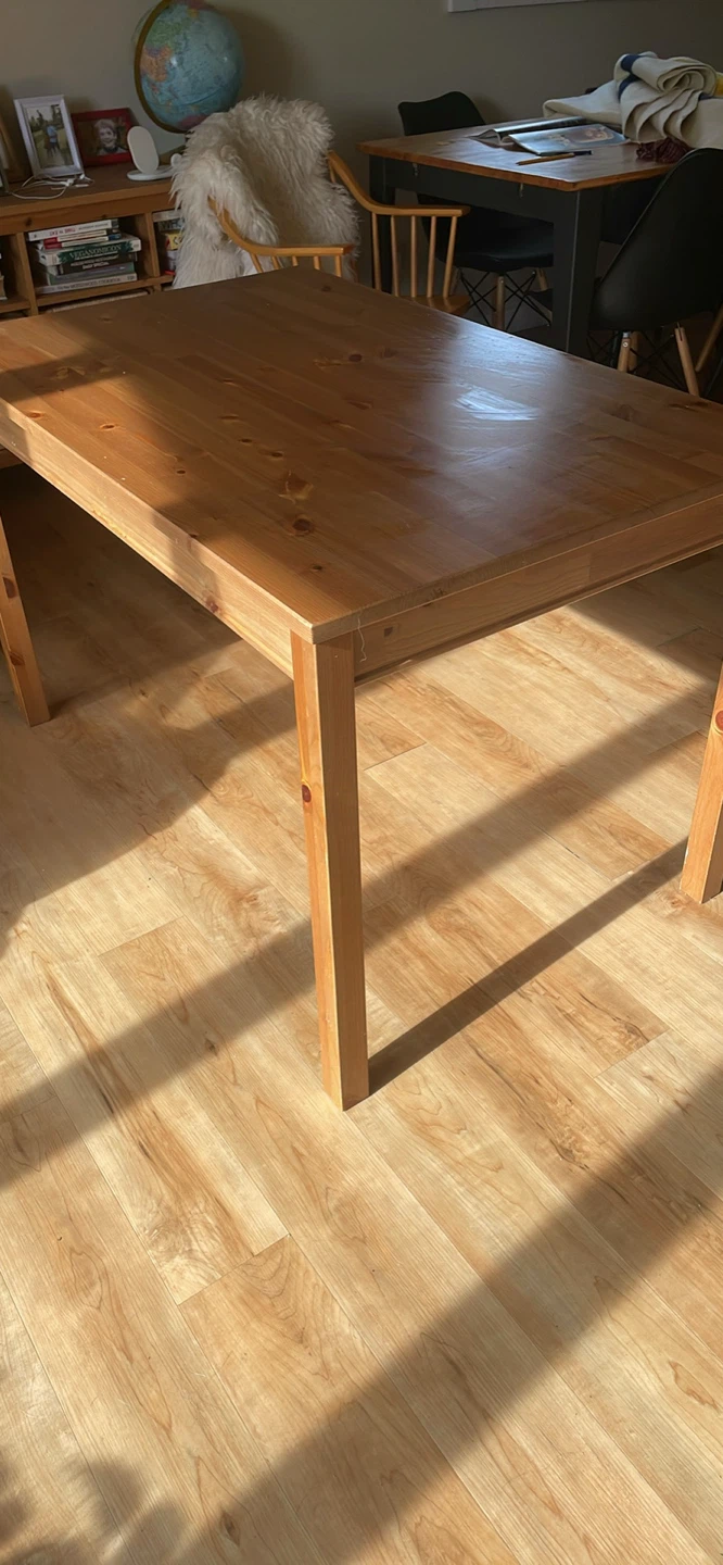 IKEA Pine Dining Table - photo 2