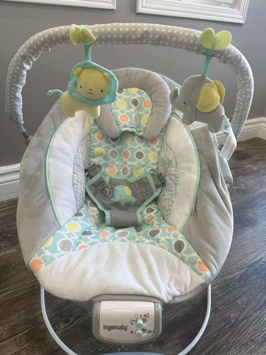 Ingenuity Baby Bouncer with Removable Toy Bar - photo 2