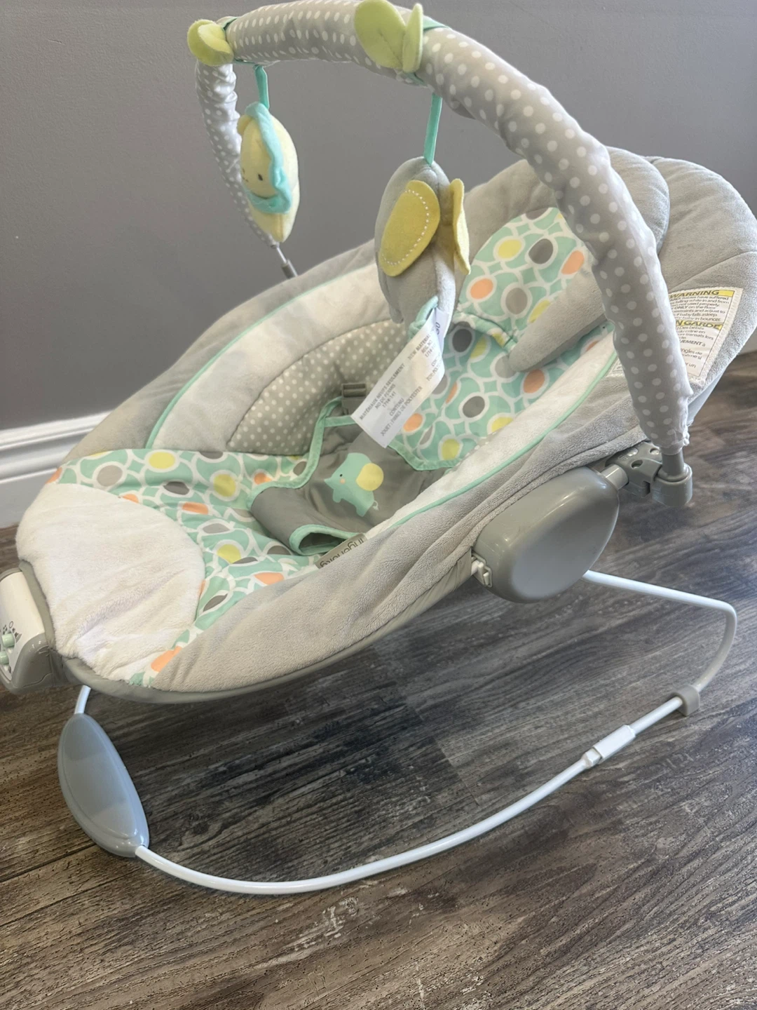 Ingenuity Baby Bouncer with Removable Toy Bar - photo 3