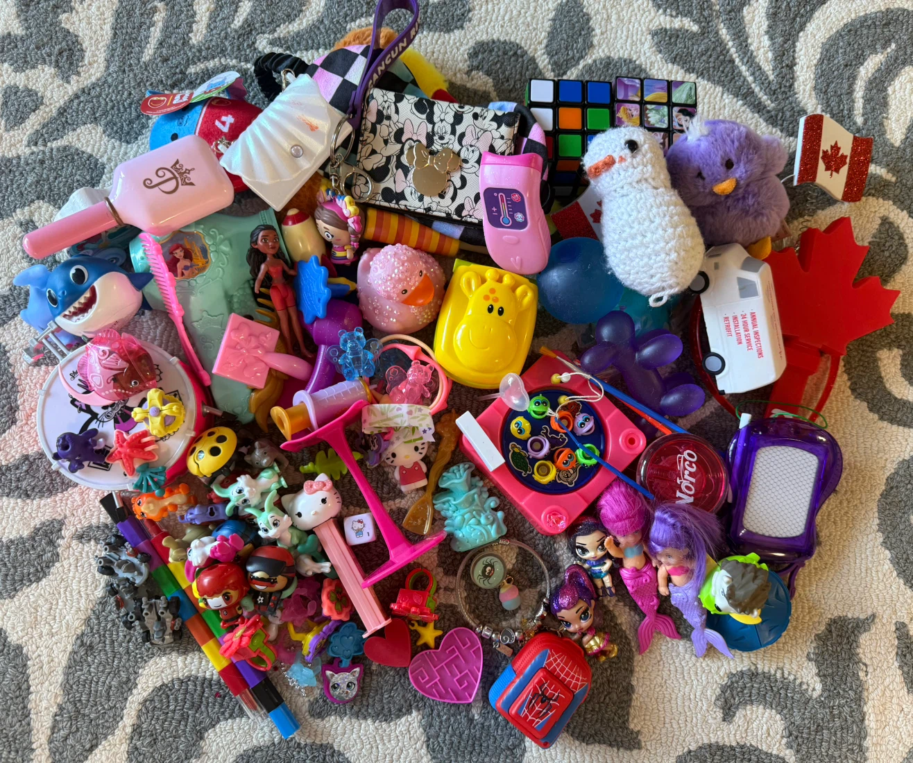 Assorted Kids Toy and Accessory Lot