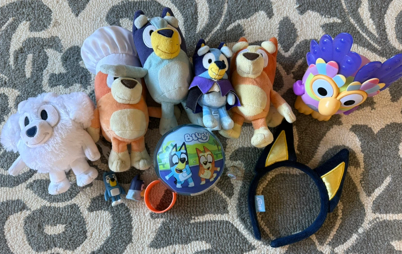 Bluey Toys and Accessories Bundle