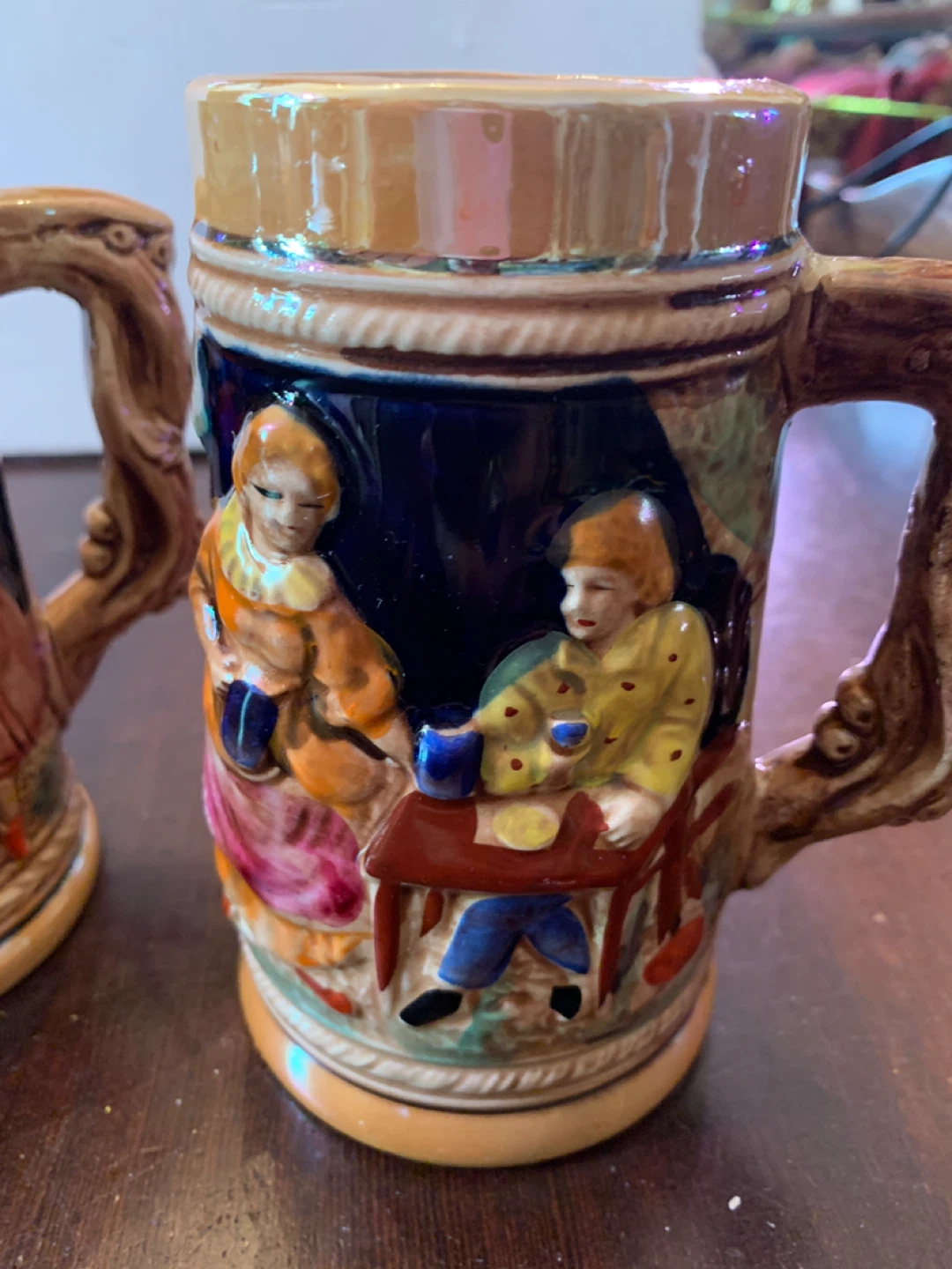 Vintage Ceramic German Beer Stein Set of 4 (made in Japan) - photo 4