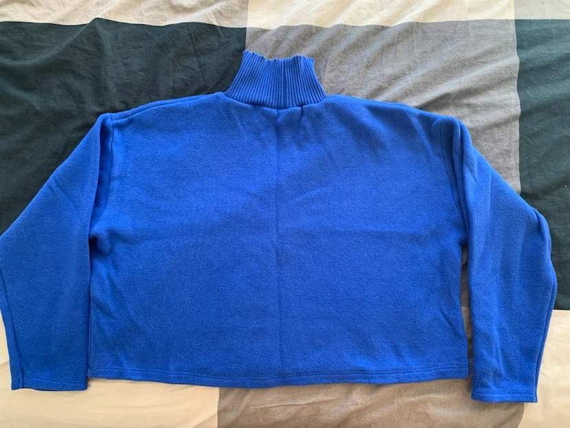 Blue Zara Mock Neck Sweater - photo 3