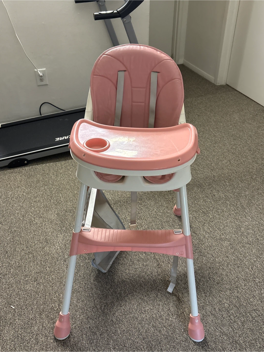 Pink Baby High Chair