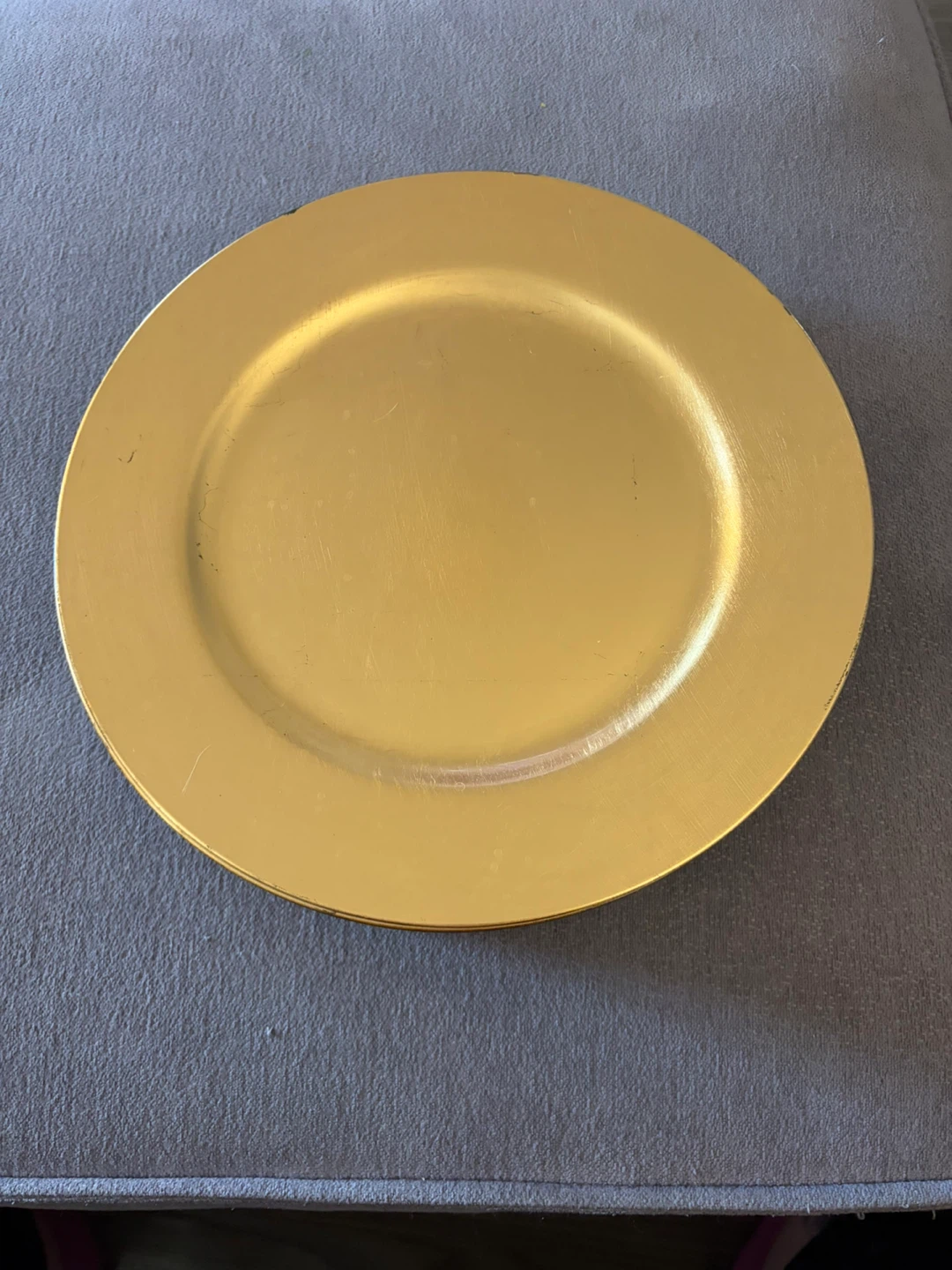 Set of Gold Charger Plates - photo 2