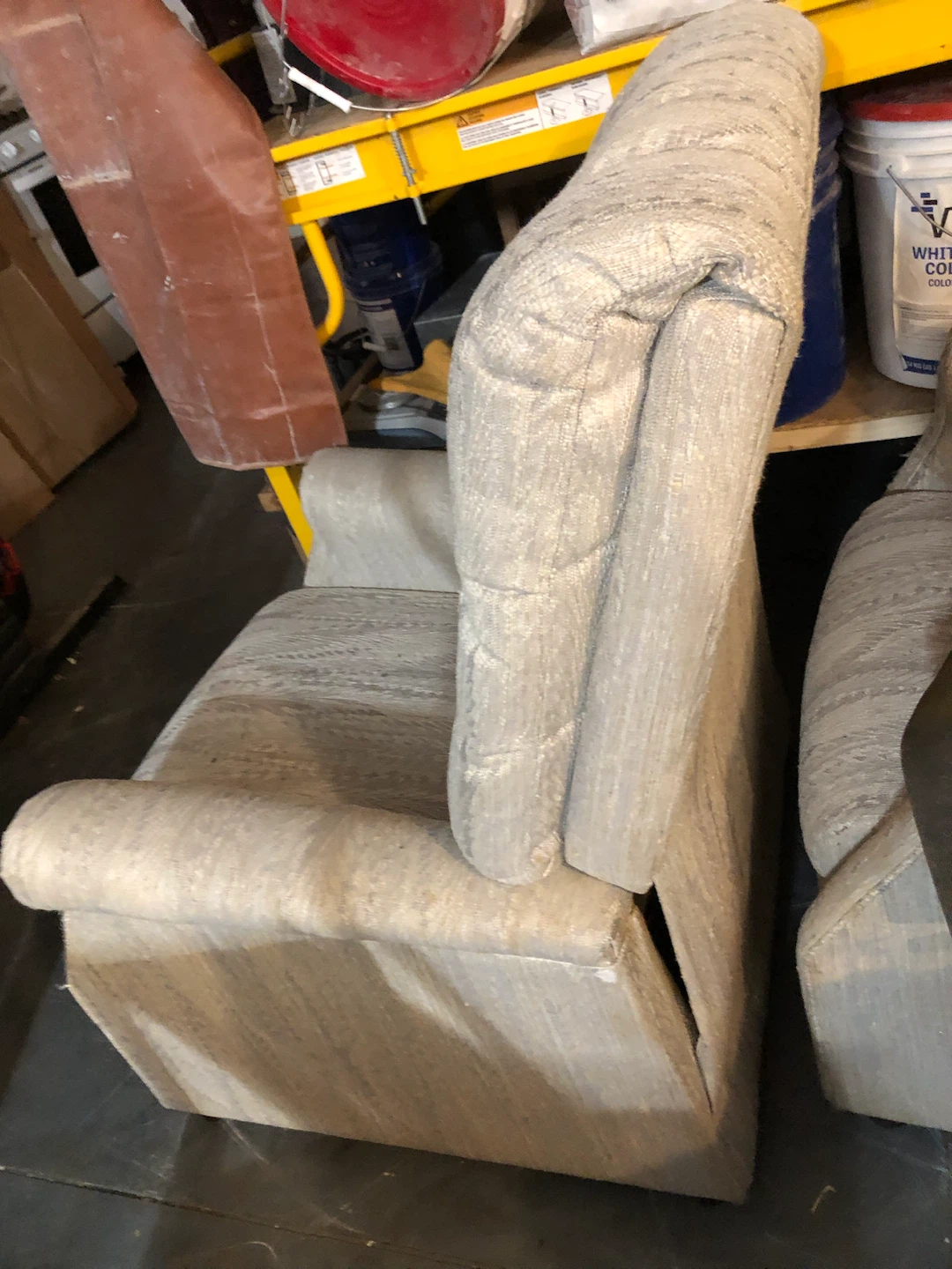 Set of Two Beige Recliner Chairs - photo 3