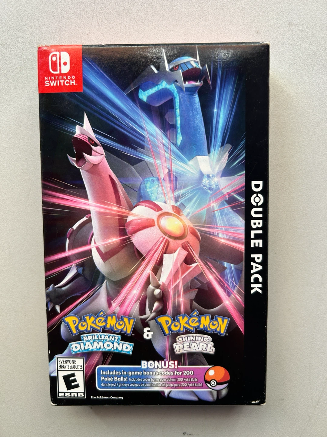 Nintendo Switch Pokemon Brilliant Diamond & Shining Pearl Pack