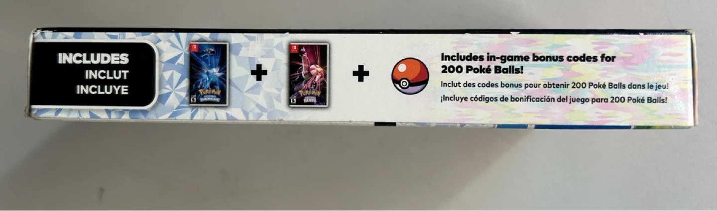 Nintendo Switch Pokemon Brilliant Diamond & Shining Pearl Pack - photo 3