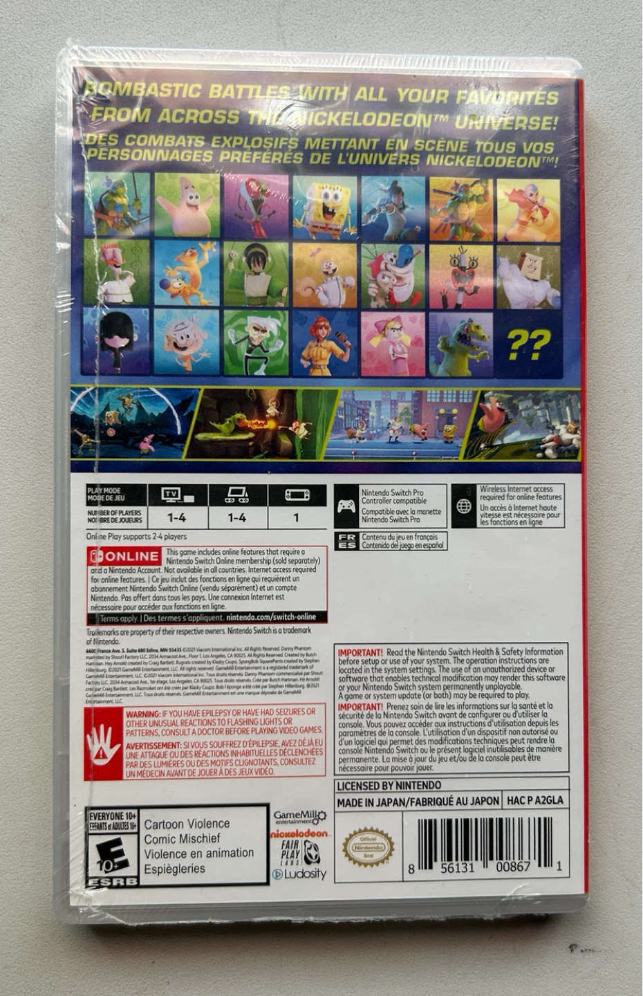 Nickelodeon All-Star Brawl for Nintendo Switch - photo 2