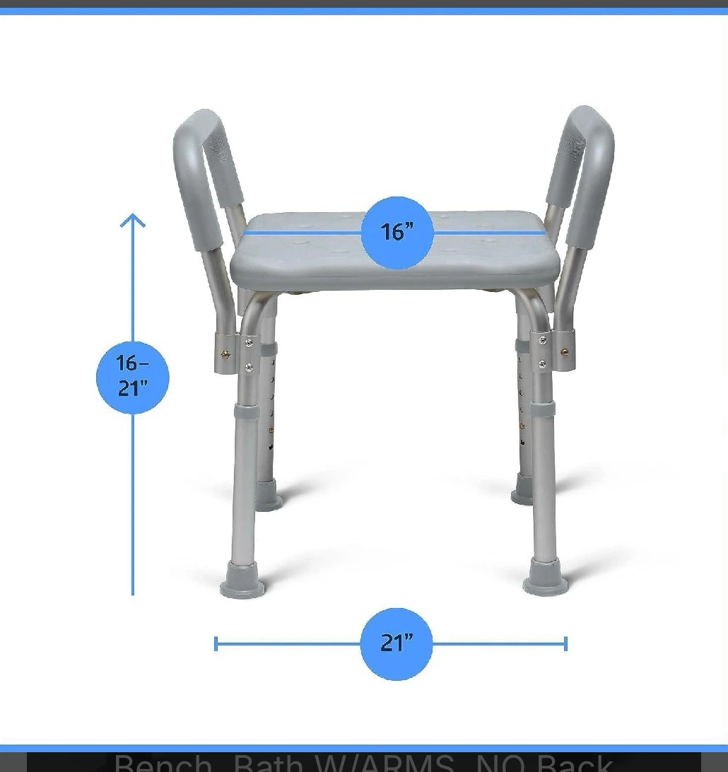 Bench, Bath W/ARMS, NO Back - photo 2