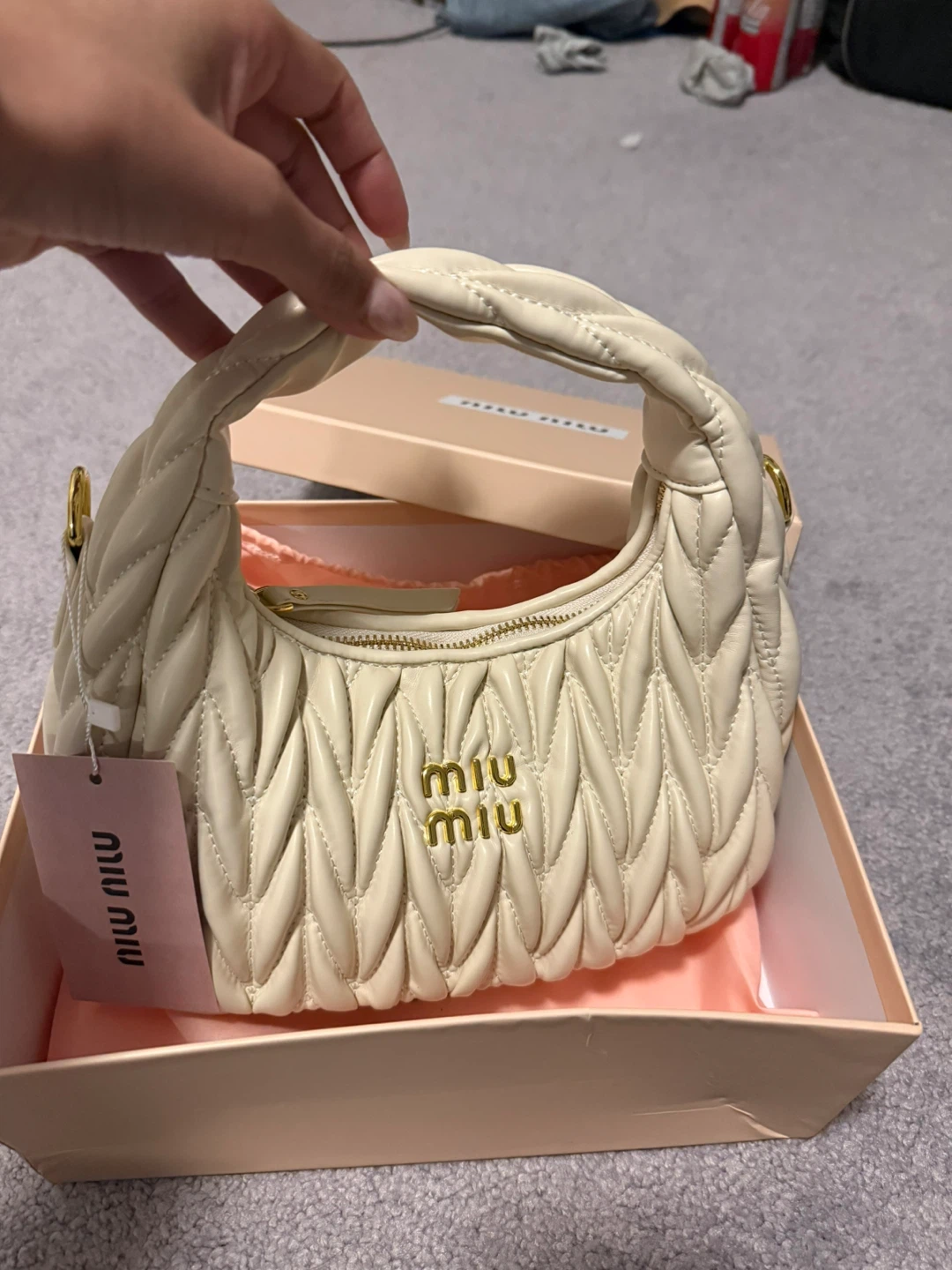 Miu Miu Matelassé Nappa Leather Bag - photo 2
