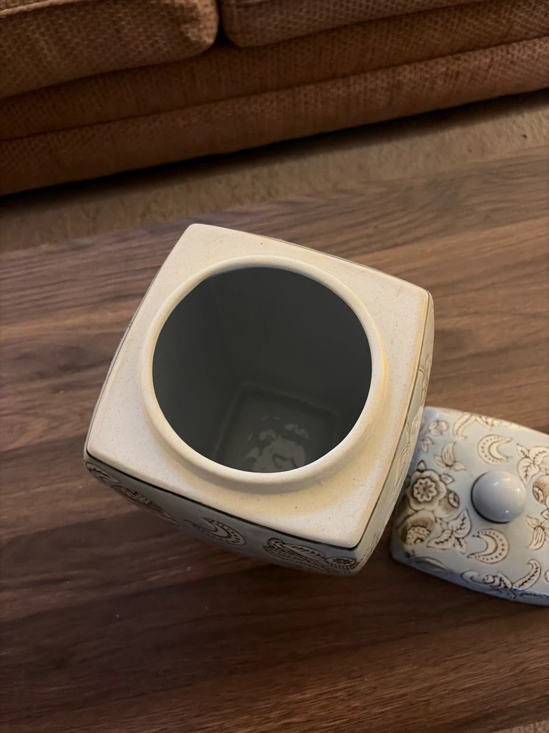 Ceramic Decorative Jar with Lid - photo 3