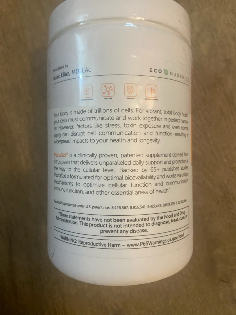 Econugenics Pectasol Modified Citrus Pectin 454g - photo 3