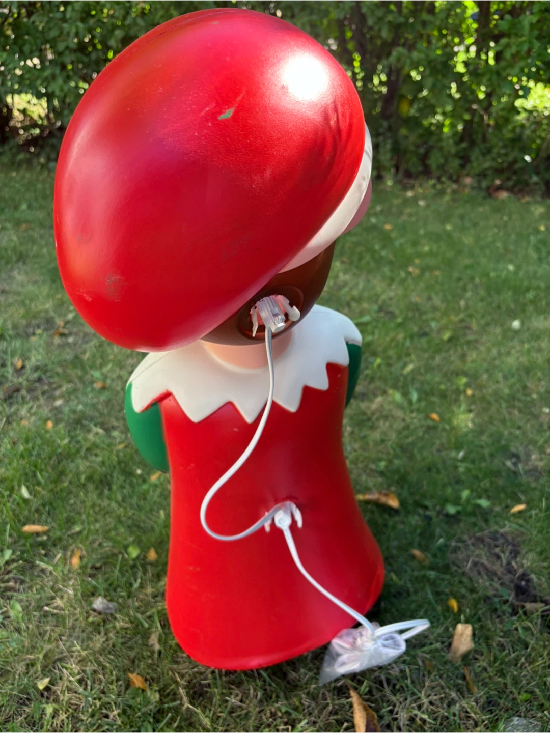 Lighted Christmas Elf Blow Mold - photo 4