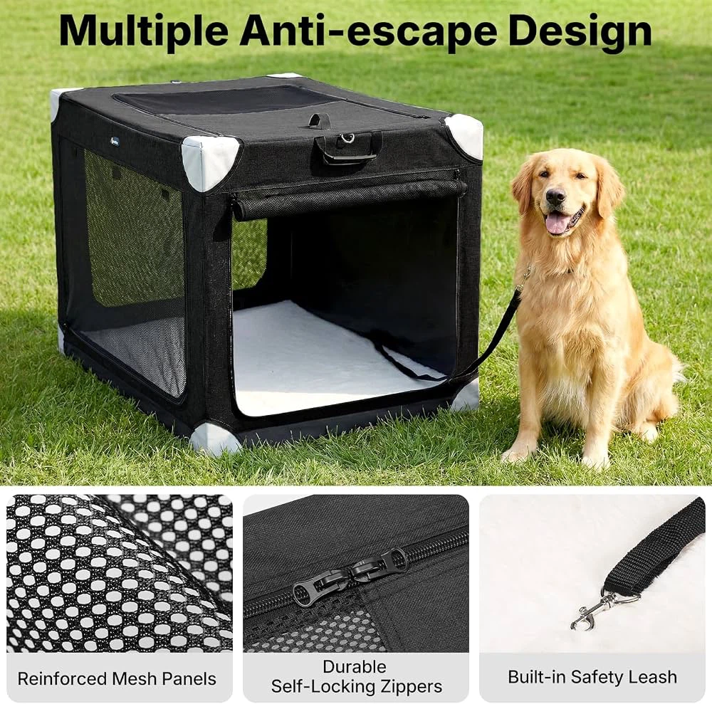 Veehoo Collapsible 36” Large Dog Crate - New - photo 3